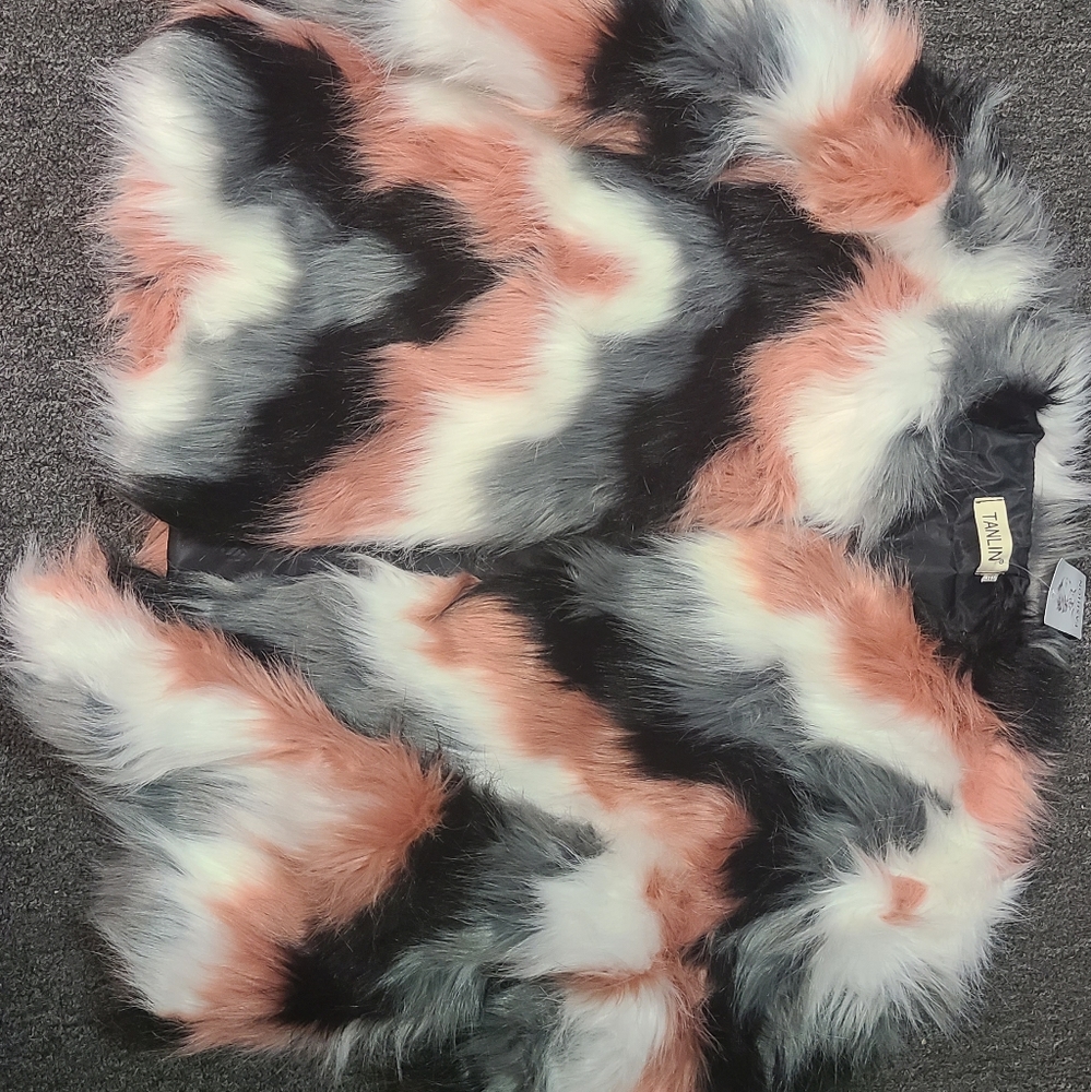 Faux fur jacket